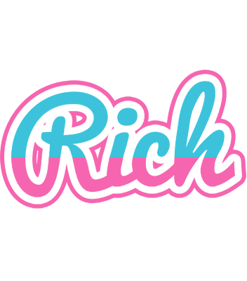 Rich woman logo