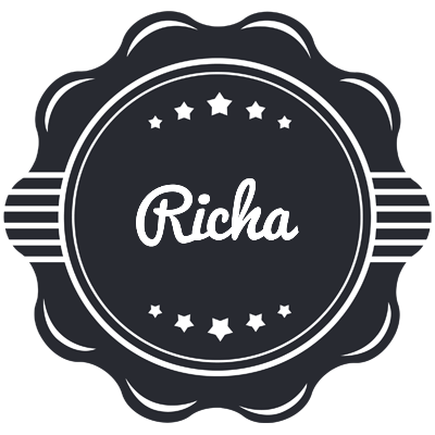 Richa badge logo