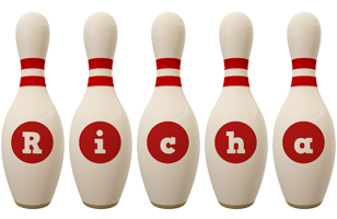 Richa bowling-pin logo