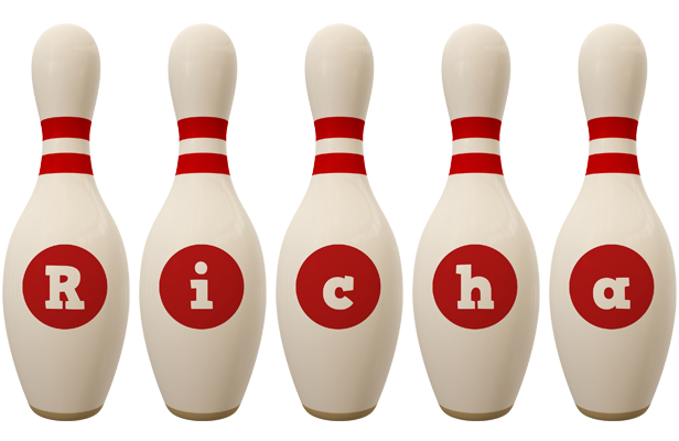 Richa bowling-pin logo