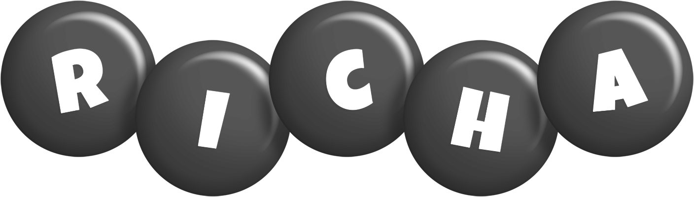 Richa candy-black logo
