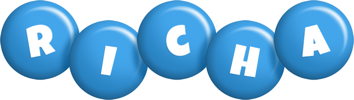 Richa candy-blue logo
