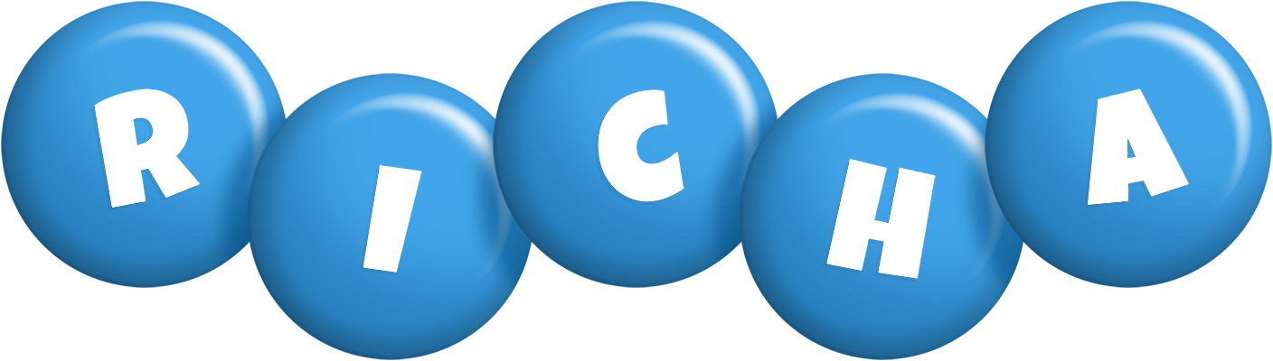 Richa candy-blue logo