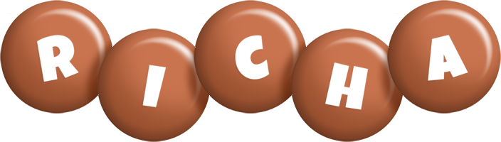 Richa candy-brown logo