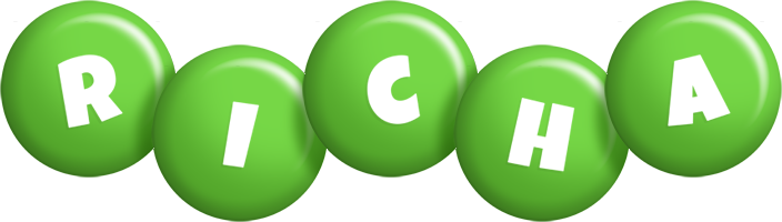 Richa candy-green logo