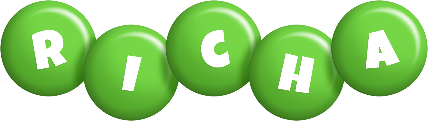 Richa candy-green logo