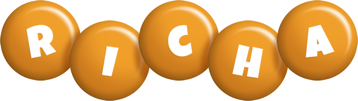 Richa candy-orange logo