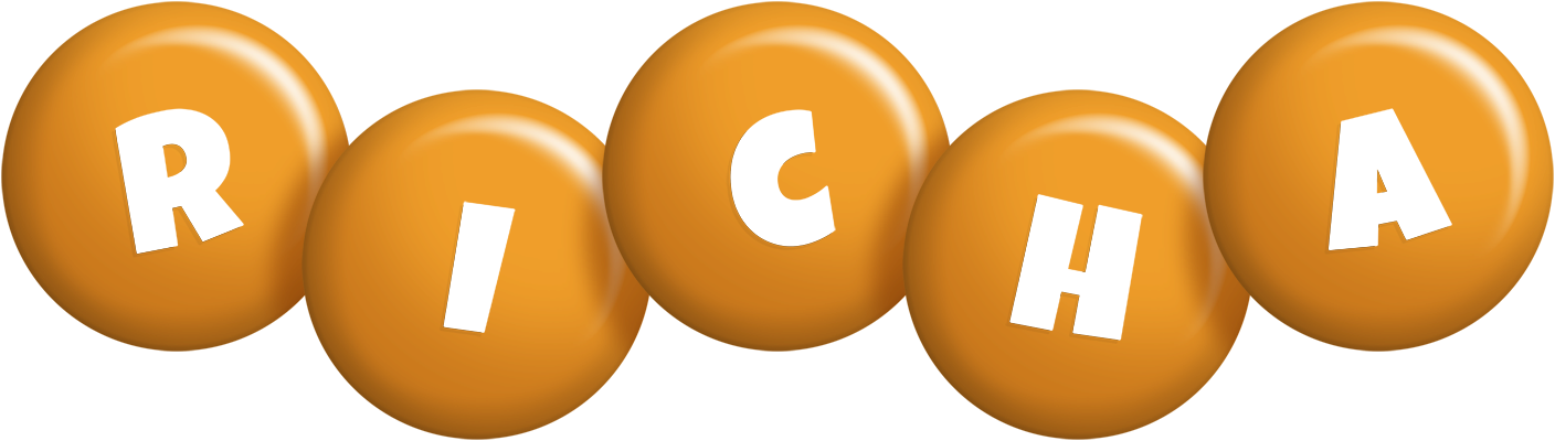 Richa candy-orange logo