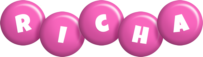 Richa candy-pink logo