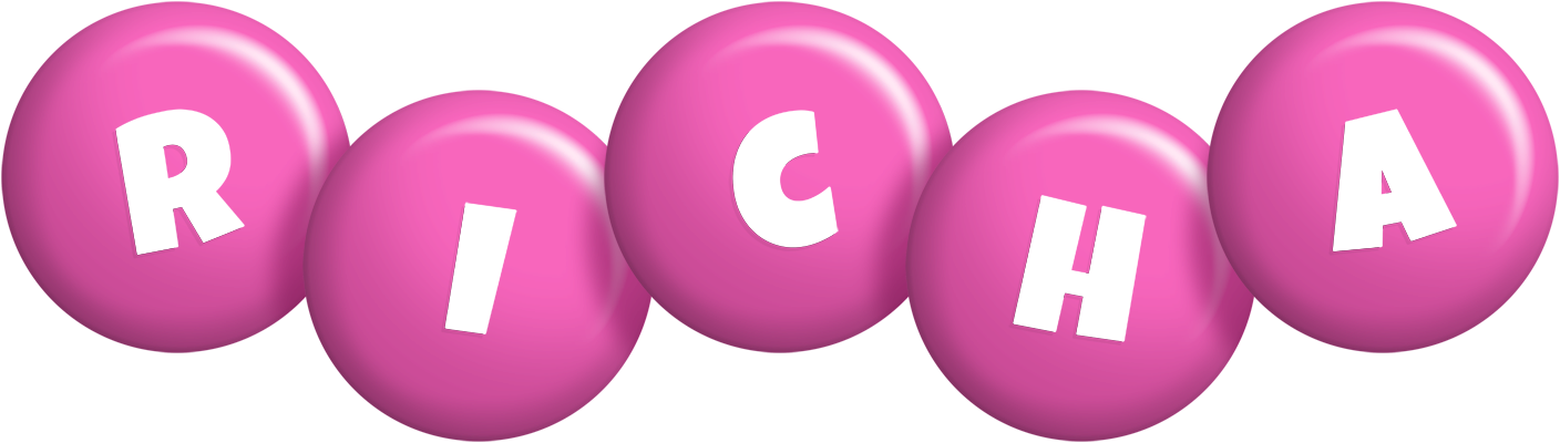 Richa candy-pink logo