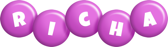 Richa candy-purple logo