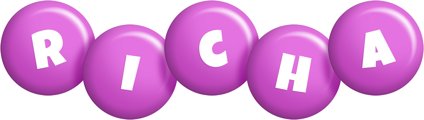 Richa candy-purple logo