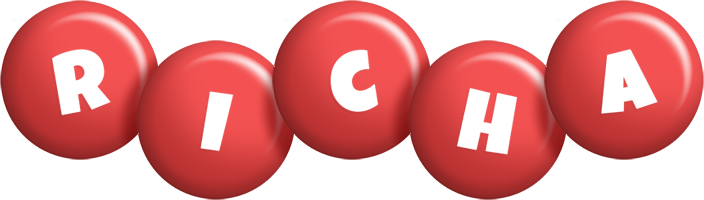 Richa candy-red logo