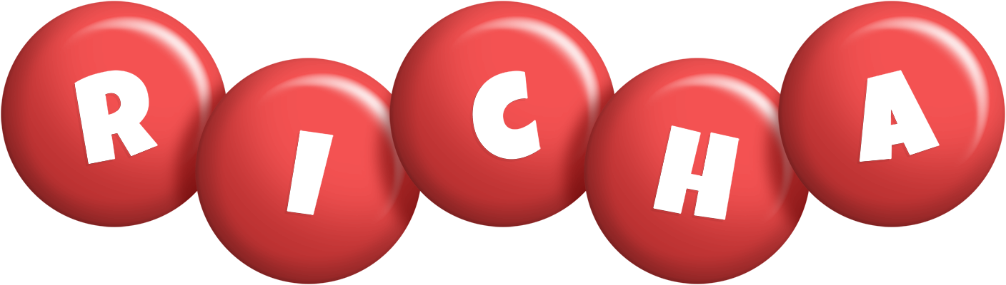 Richa candy-red logo