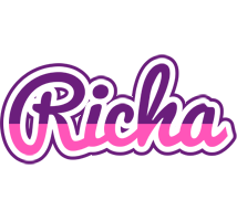 Richa cheerful logo