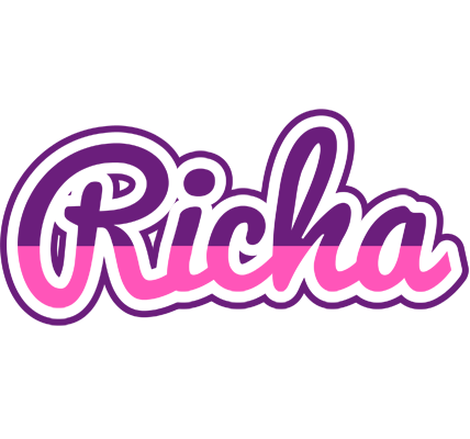 Richa cheerful logo