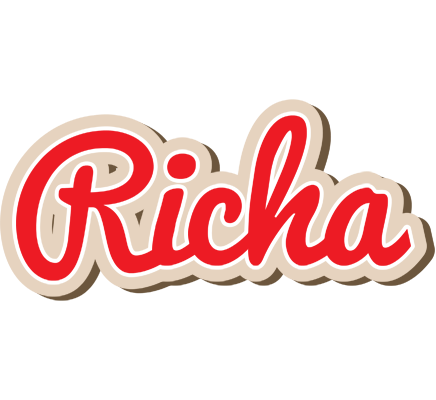 Richa chocolate logo