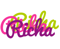Richa flowers logo