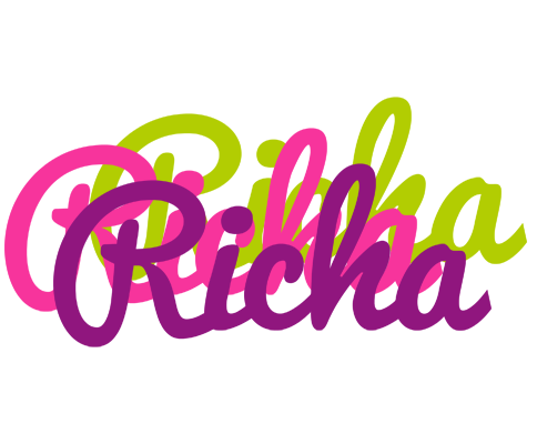 Richa flowers logo