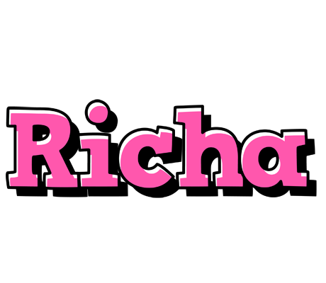 Richa girlish logo