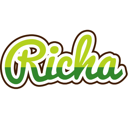 Richa golfing logo