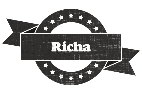 Richa grunge logo