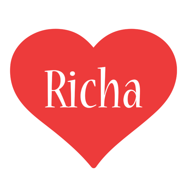 Richa love logo