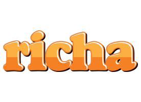 Richa orange logo