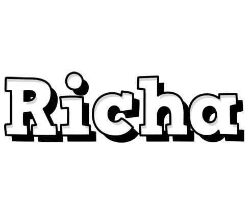 Richa snowing logo