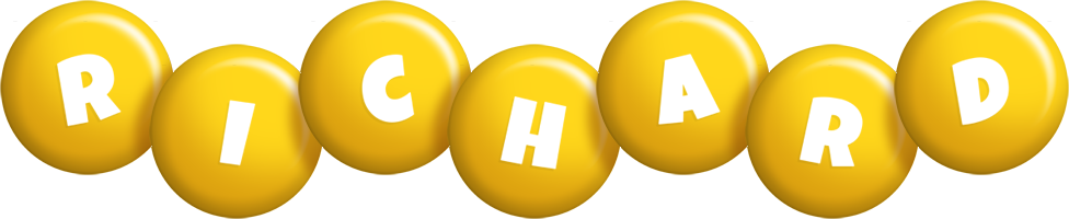 Richard candy-yellow logo