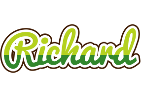 Richard golfing logo