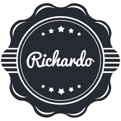 Richardo badge logo