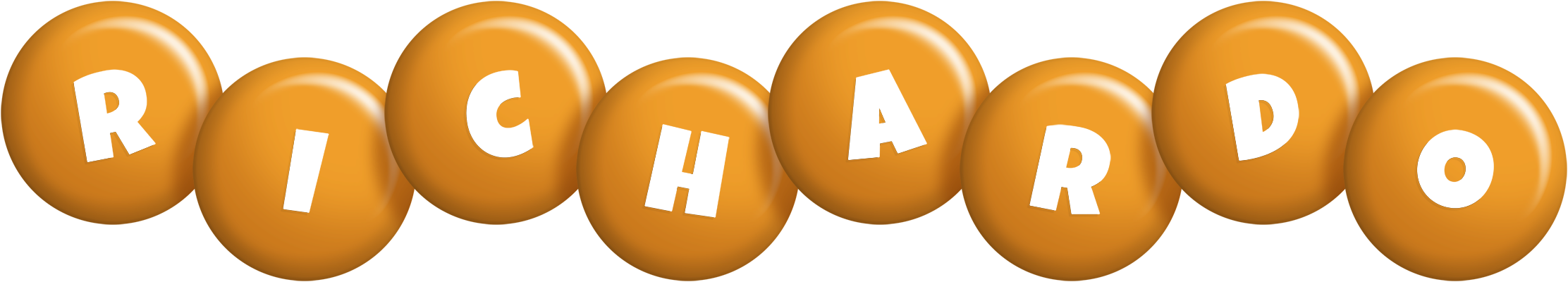 Richardo candy-orange logo