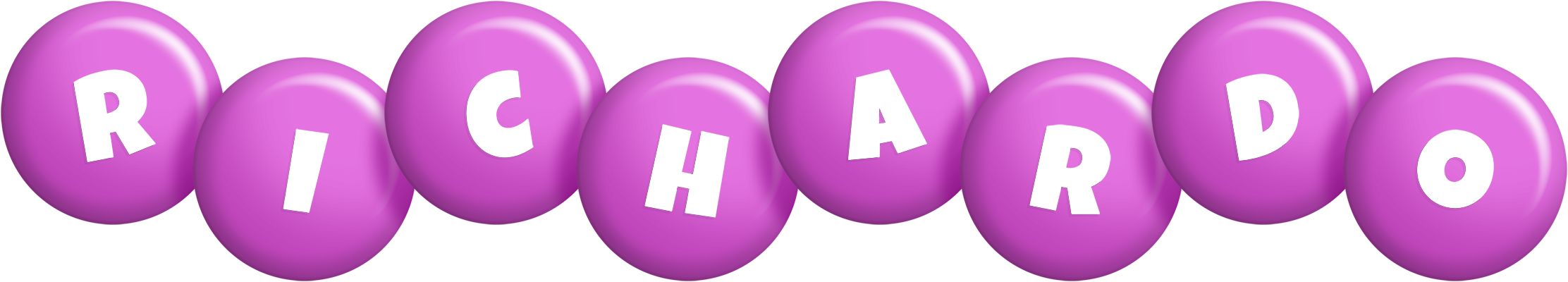 Richardo candy-purple logo
