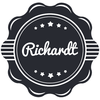 Richardt badge logo