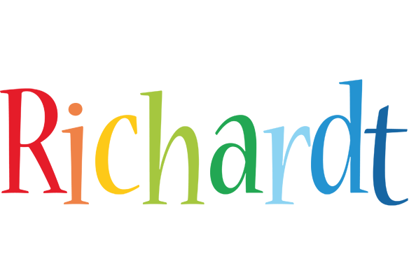Richardt birthday logo