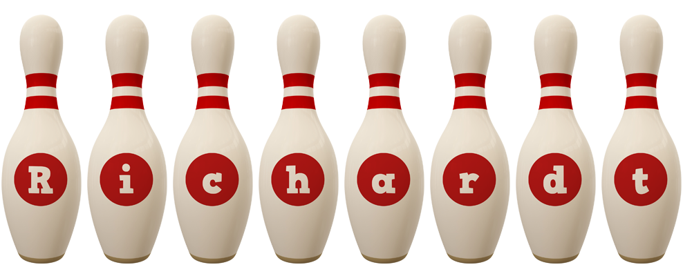 Richardt bowling-pin logo
