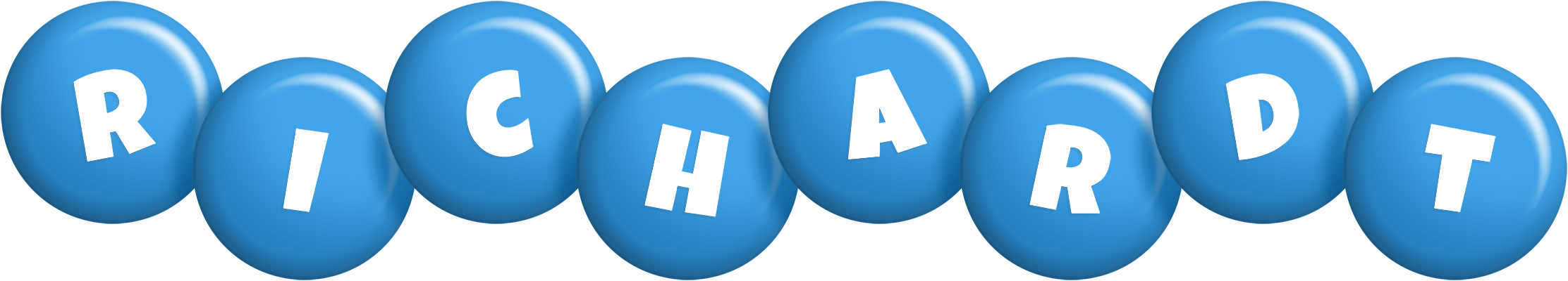 Richardt candy-blue logo