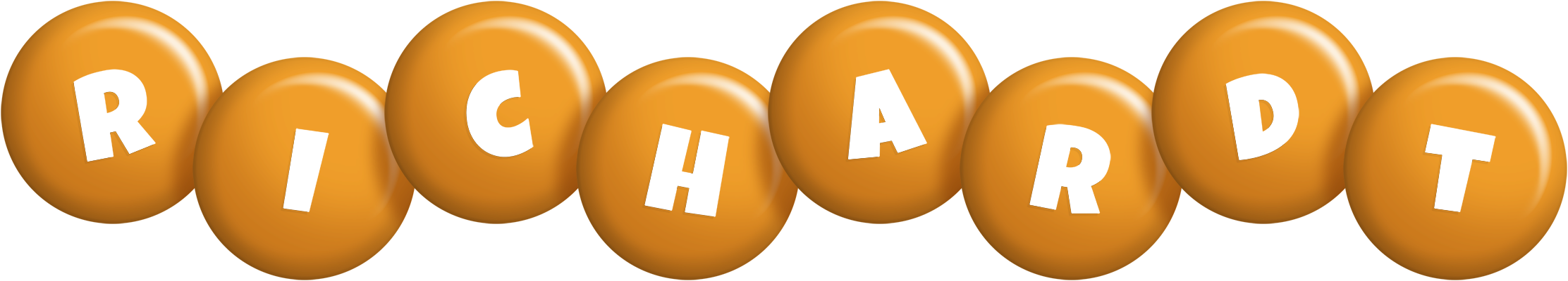 Richardt candy-orange logo