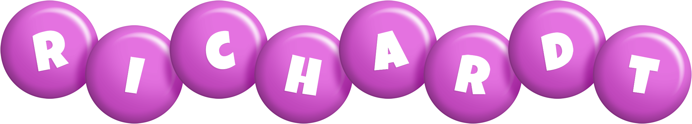 Richardt candy-purple logo