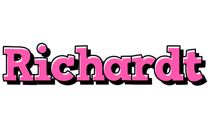 Richardt girlish logo