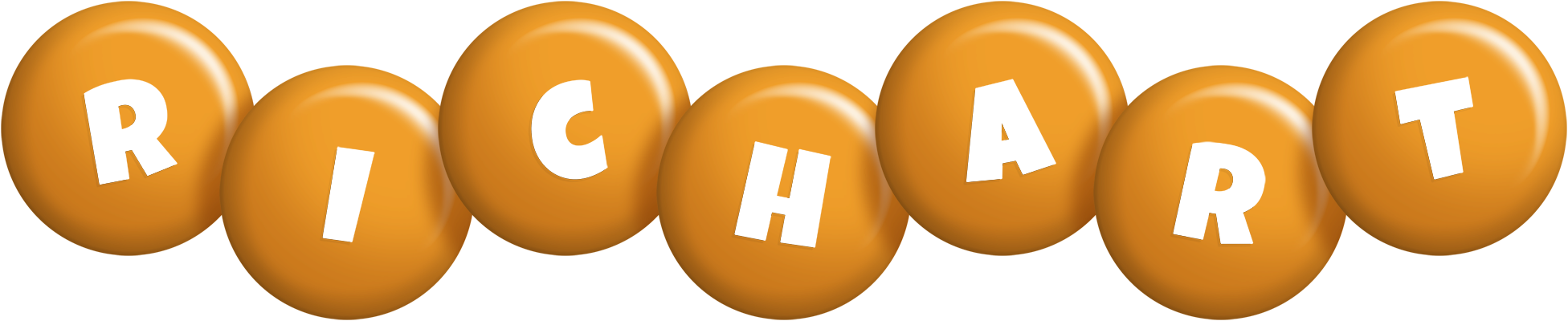 Richart candy-orange logo