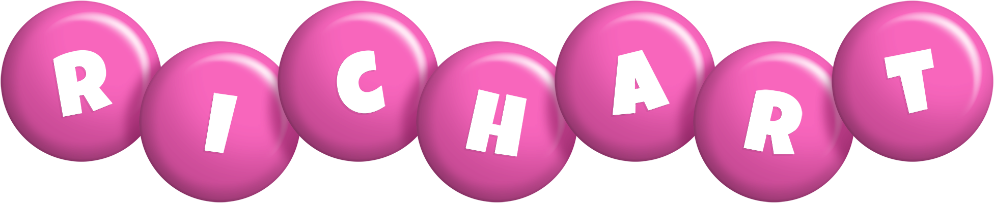 Richart candy-pink logo