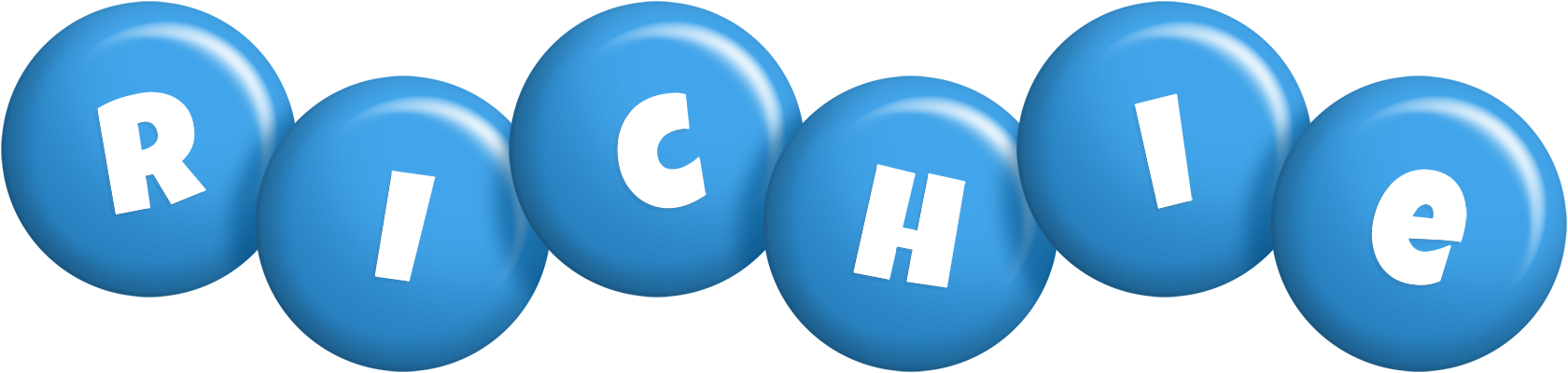 Richie candy-blue logo