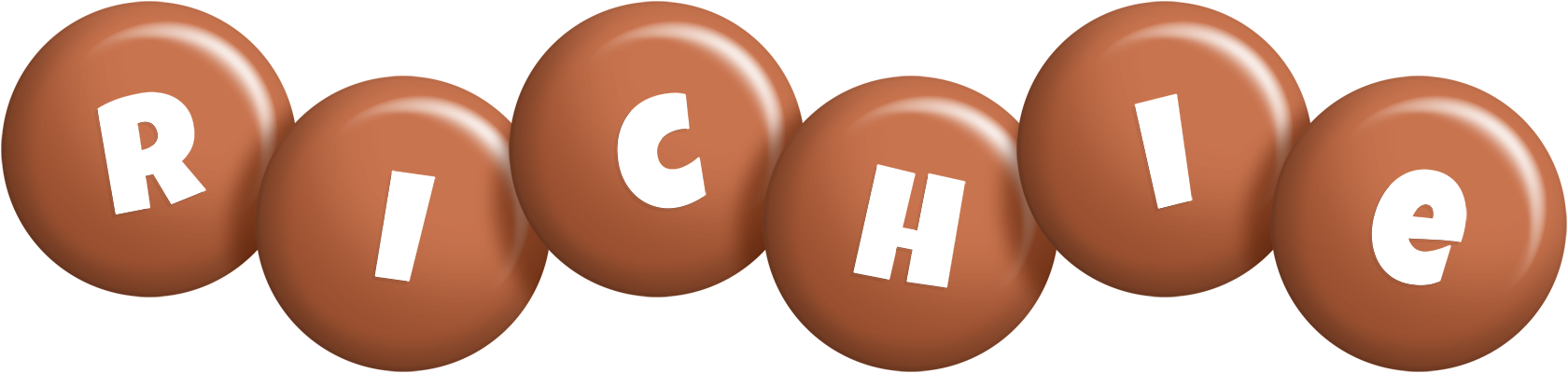 Richie candy-brown logo