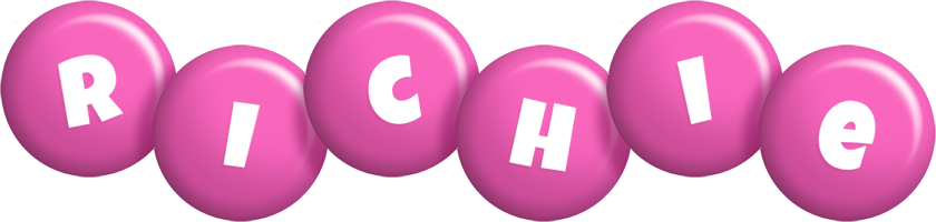 Richie candy-pink logo