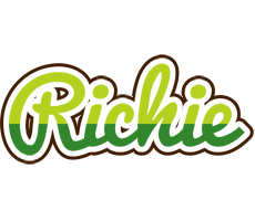 Richie golfing logo