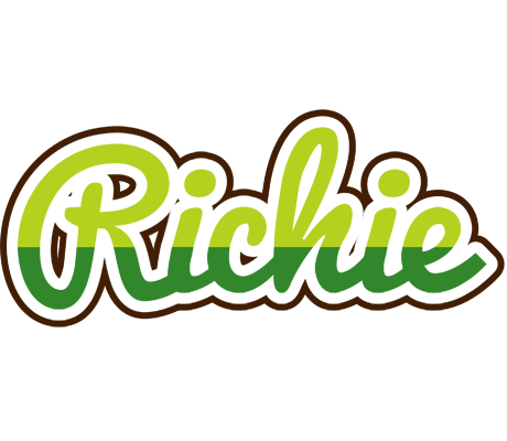 Richie golfing logo