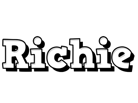 Richie snowing logo