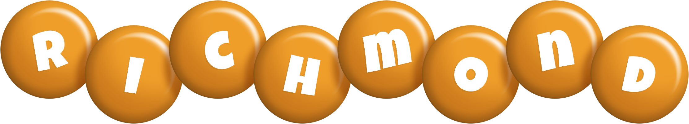 Richmond candy-orange logo